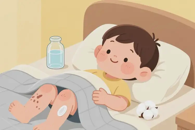 孩子小腿容易起濕疹可不可以根治(圖1)
