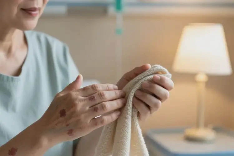 女人手上偶爾起濕疹能不能根治(圖1)