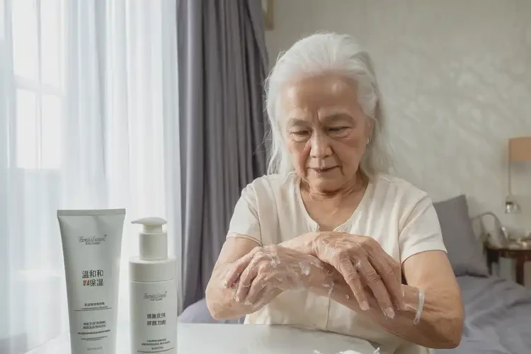 高齡老人身上經(jīng)常長濕疹能不能根治(圖4)