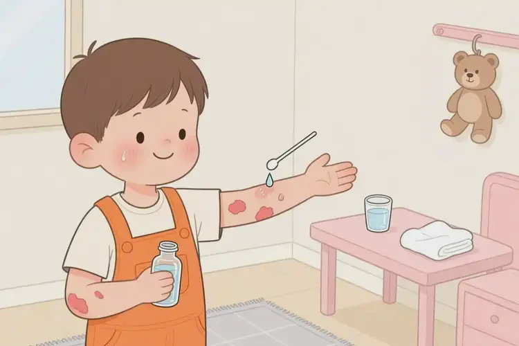 少兒手臂上偶爾長濕疹可不可以根治(圖2)