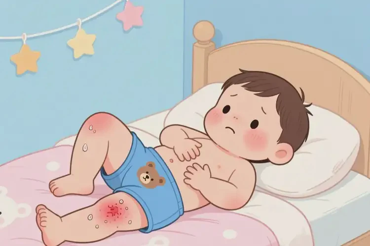 幼兒大腿上有濕疹可不可以根治(圖3)