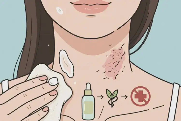 女人脖子經(jīng)常長濕疹能不能根治(圖3)