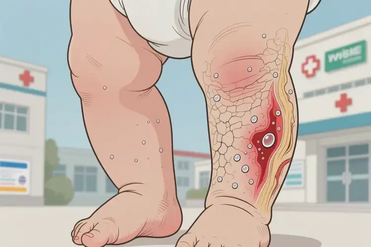 嬰兒小腿容易起濕疹可不可以根治(圖2)