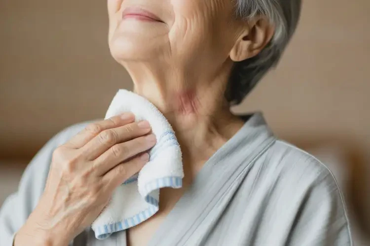 高齡老人脖子上起濕疹能不能根治(圖2)