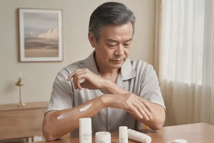 男性手臂上长湿疹可以彻底自愈吗(图2)