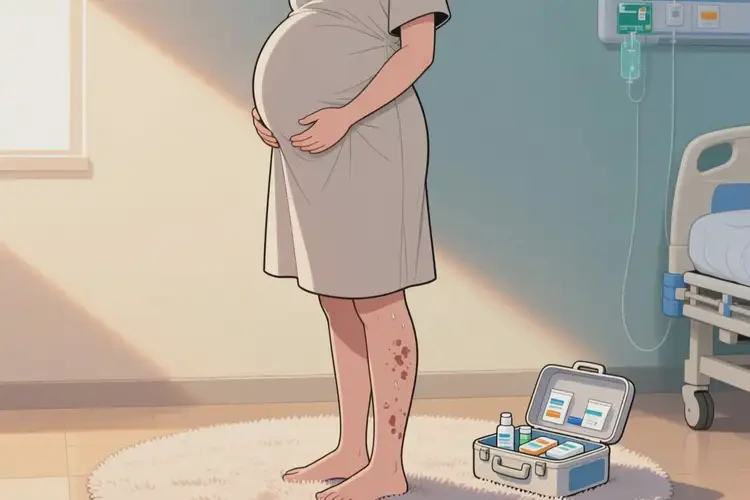 孕婦屁股容易長(zhǎng)濕疹可不可以根治(圖1)