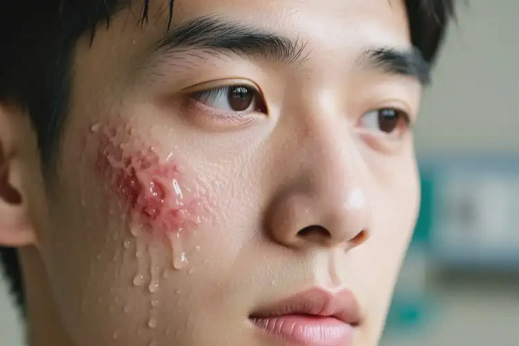 青年人面部起濕疹能徹底自愈嗎(圖4)