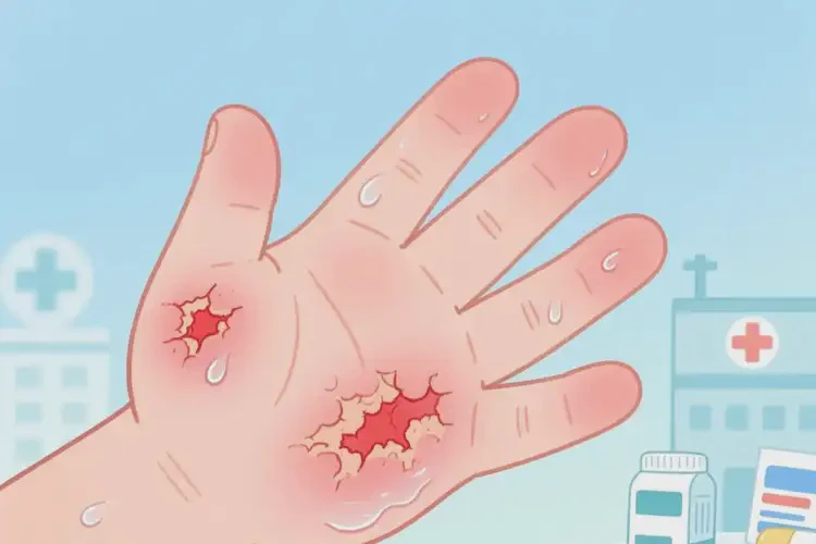 兒童身上經(jīng)常起濕疹可以徹底自愈嗎(圖3)