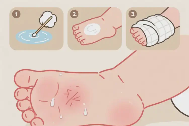 宝宝脚上偶尔长湿疹可不可以根治(图2)