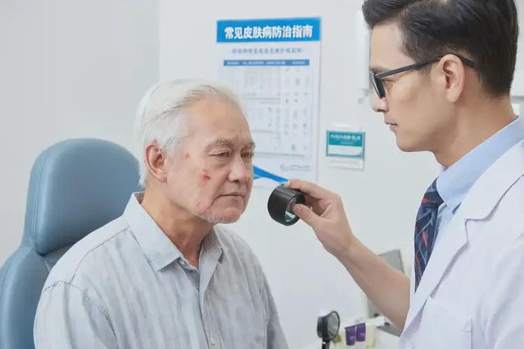 老人面部經(jīng)常起濕疹可不可以根治(圖3)