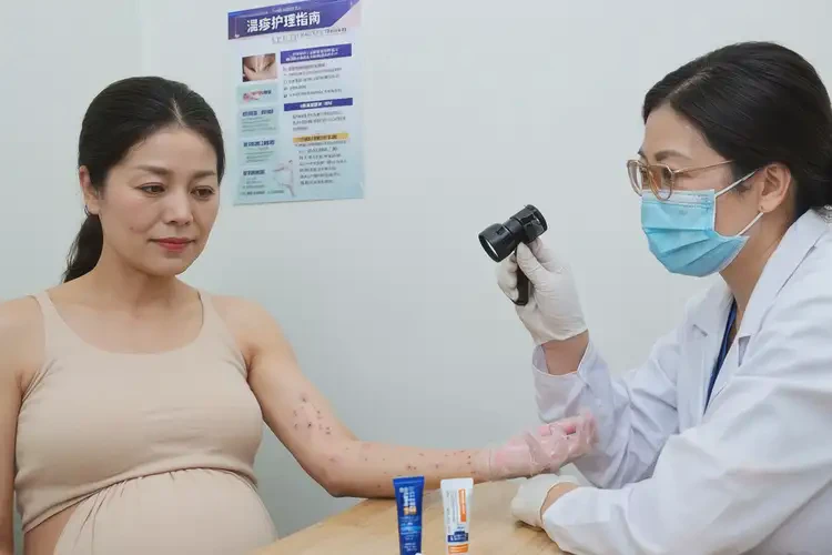 孕婦全身偶爾起濕疹能靠自己自愈嗎(圖4)