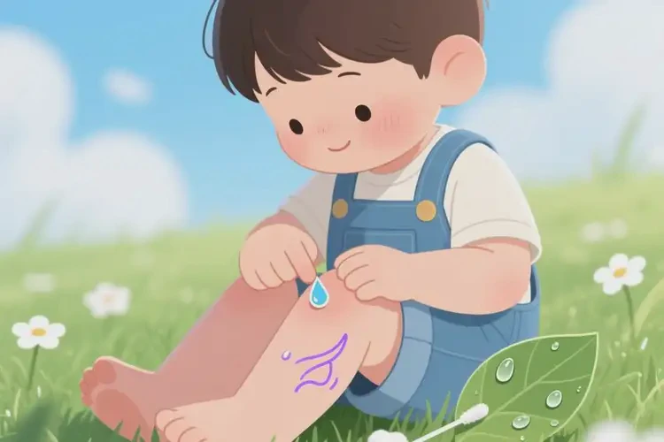 孩子小腿容易起濕疹可不可以根治(圖2)