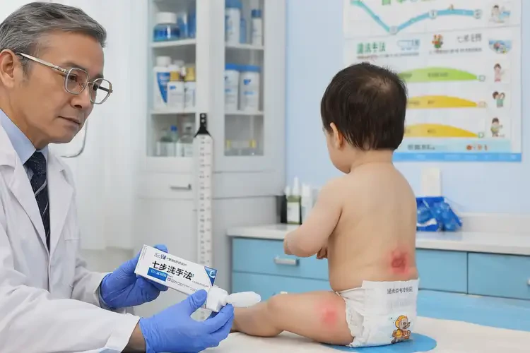 幼儿屁股上容易起湿疹能彻底自愈吗(图1)