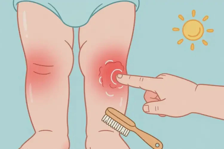 幼兒大腿經(jīng)常長(zhǎng)濕疹可不可以徹底自愈(圖1)