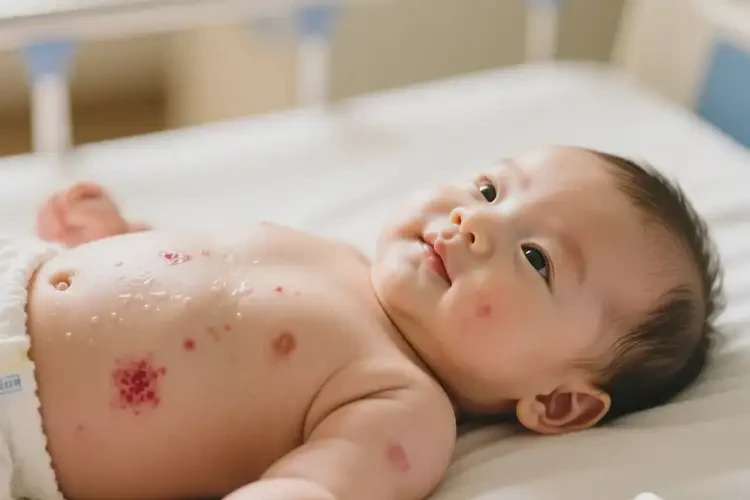 嬰兒肚子上出現(xiàn)濕疹可不可以根治(圖4)