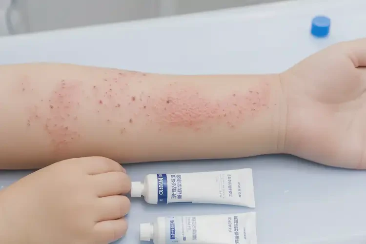 孩子手臂長濕疹不管它會自己自愈嗎(圖2)