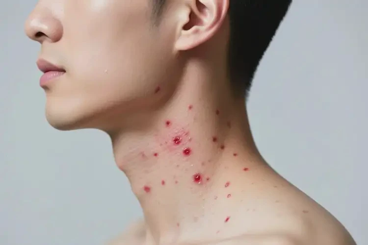 男人脖子起濕疹能不能根治(圖3)