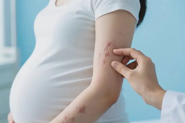 孕婦手臂容易起濕疹可不可以根治(圖1)