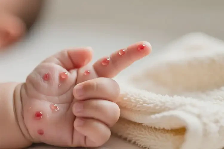嬰兒手上偶爾長(zhǎng)濕疹可不可以根治(圖3)
