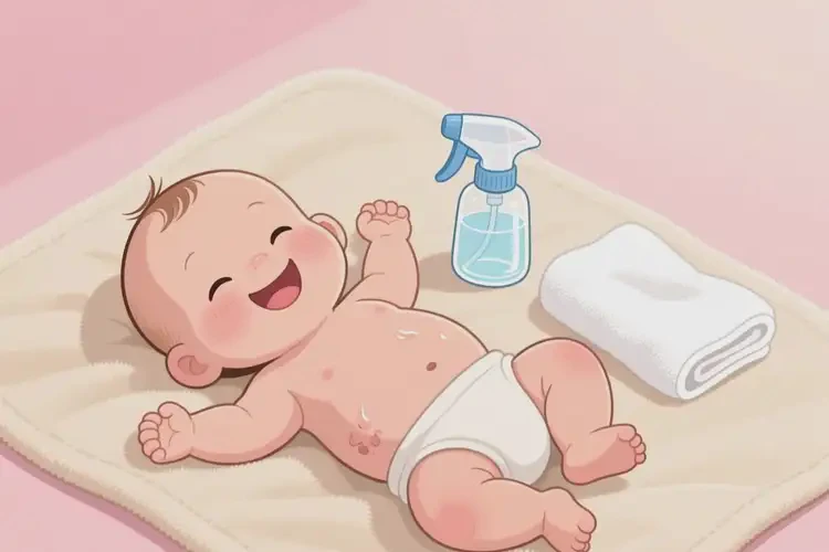 孩子肚子偶爾起濕疹不管它會(huì)自己痊愈嗎(圖3)