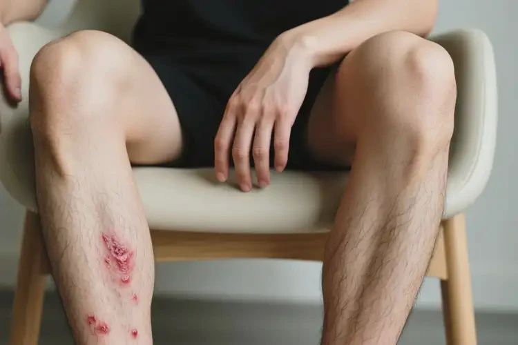 男性四肢偶爾長濕疹能靠自己自愈嗎(圖2)