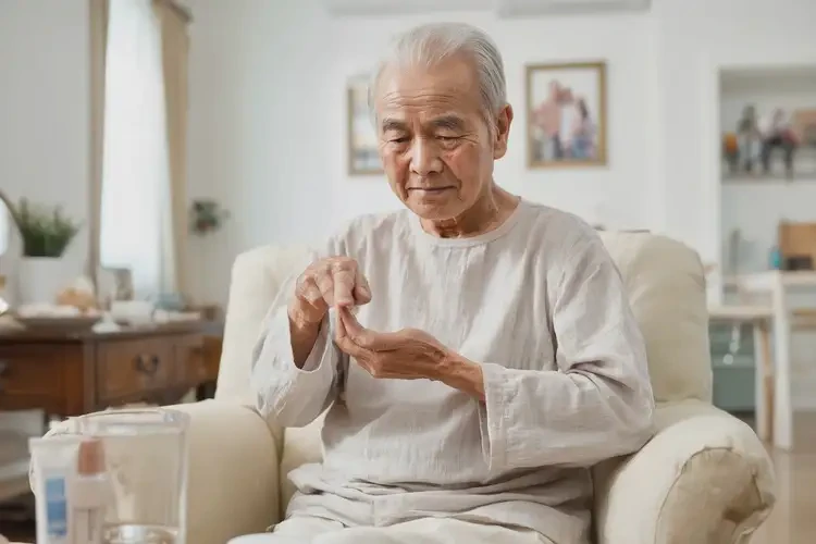 高齡老人小腿上出濕疹能不能徹底自愈(圖1)