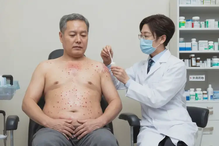 男人肚子上長濕疹能不能根治(圖3)