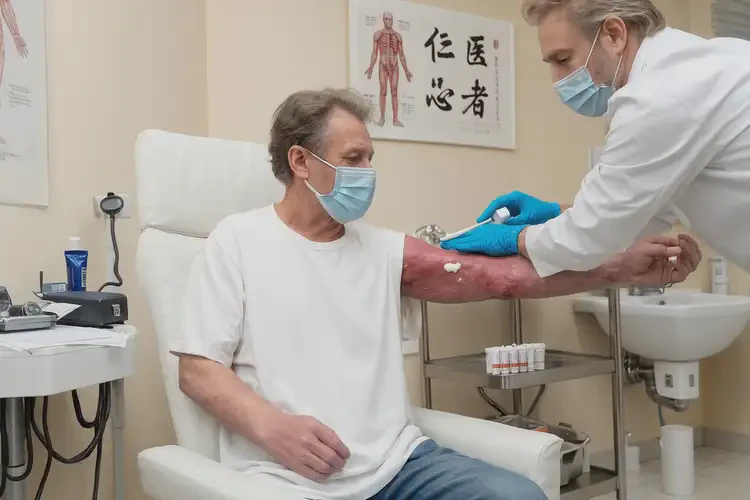 男性手臂上起濕疹不管它會自己自愈嗎(圖3)