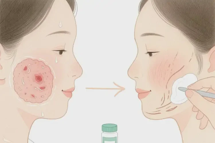 產(chǎn)婦面部經(jīng)常起濕疹能夠徹底治愈嗎(圖1)