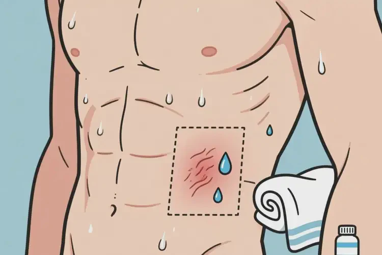 男人身上出濕疹能不能根治(圖1)