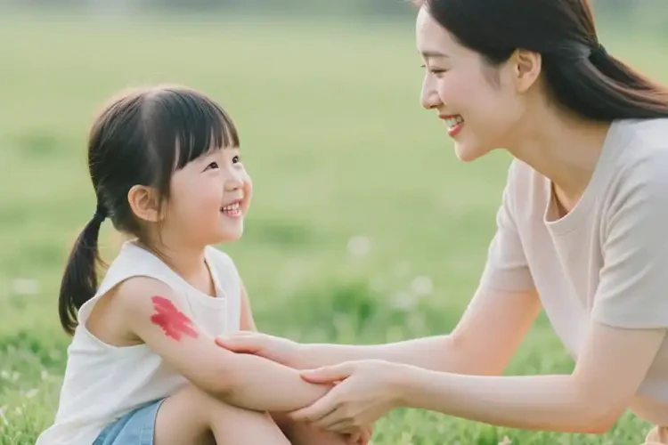 孩子手臂長(zhǎng)濕疹可以徹底自愈嗎(圖3)