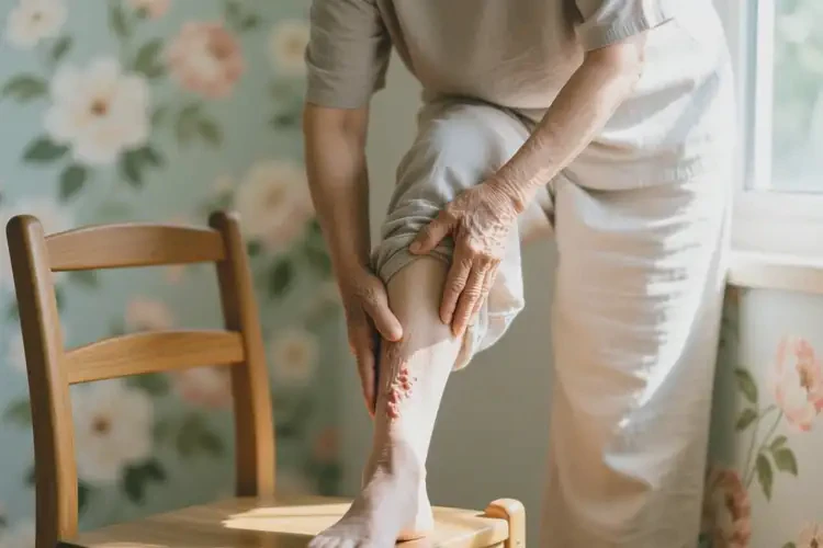 高齡老人小腿上容易長(zhǎng)濕疹可以徹底自愈嗎(圖2)