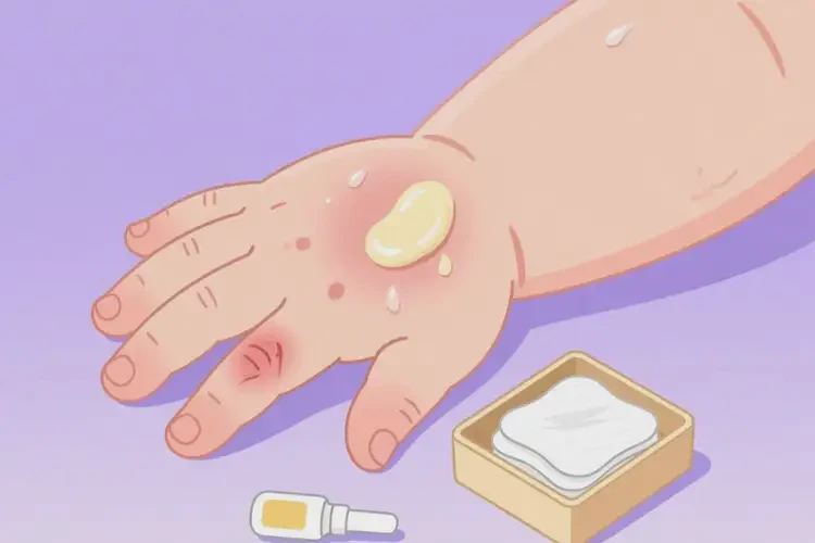 寶寶手上經(jīng)常起濕疹可不可以根治(圖1)