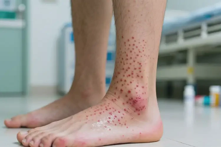 青年人小腿上有濕疹可不可以徹底自愈(圖4)