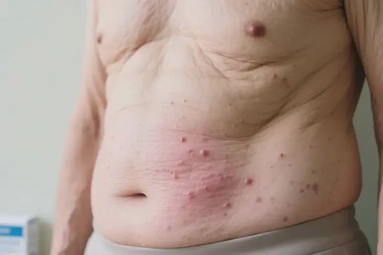 老年人肚子上偶爾長濕疹可不可以根治(圖4)