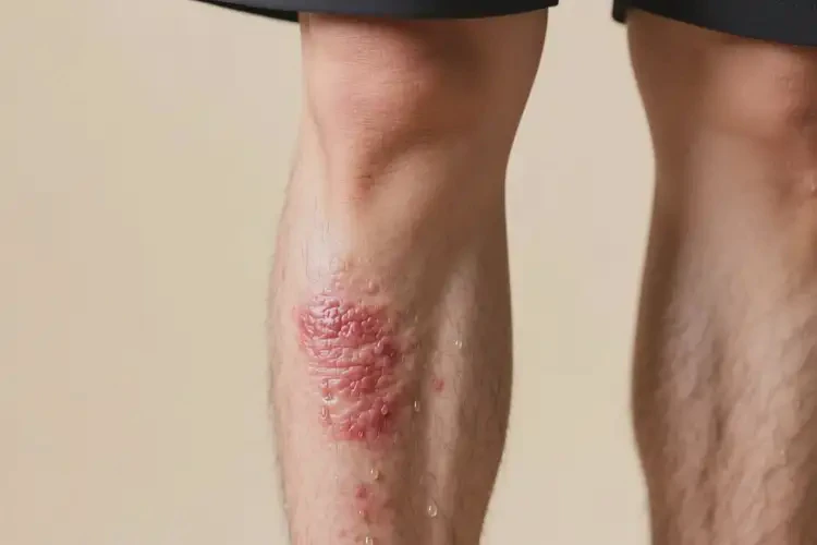 男人小腿上容易長(zhǎng)濕疹能不能根治(圖4)