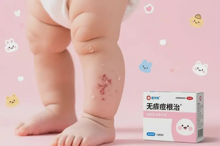嬰兒小腿上長濕疹可不可以根治(圖1)