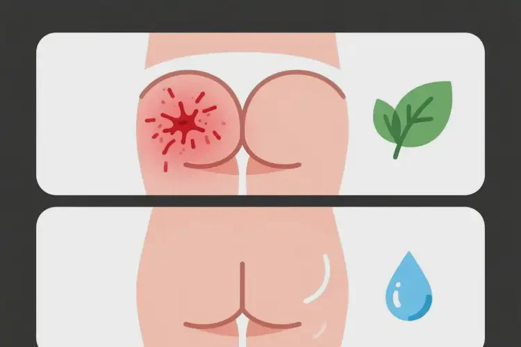 孩子屁股上偶爾長濕疹可不可以根治(圖1)