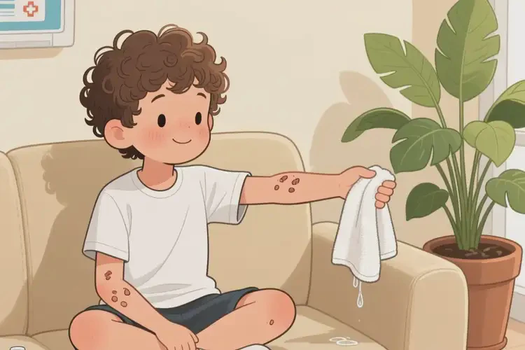 小学生四肢容易长湿疹可以彻底自愈吗(图2)