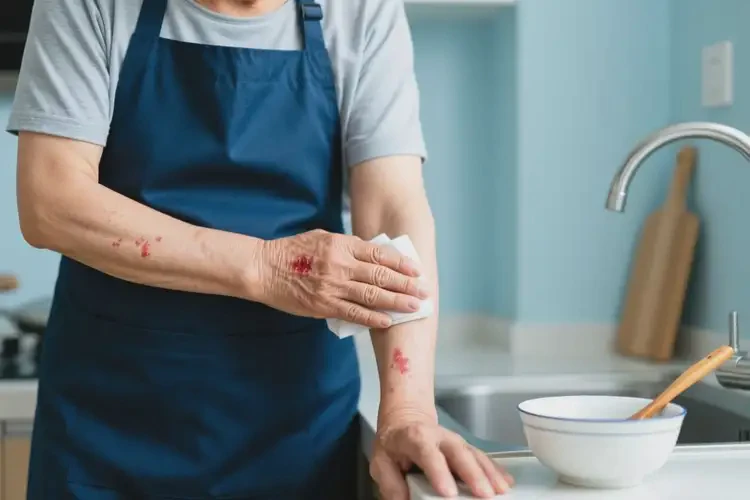 高齡老人身上有濕疹不管它會自己好嗎(圖2)