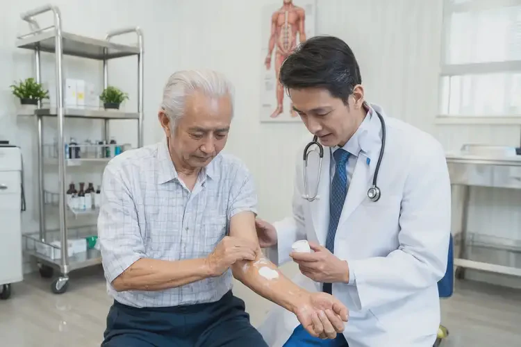 高龄老人手臂上偶尔起湿疹能不能彻底自愈(图3)