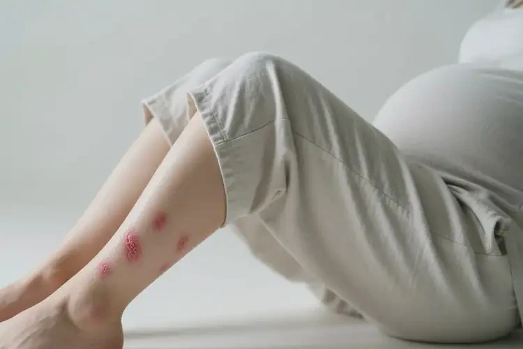產(chǎn)婦小腿上偶爾起濕疹不管它會自己好嗎(圖4)