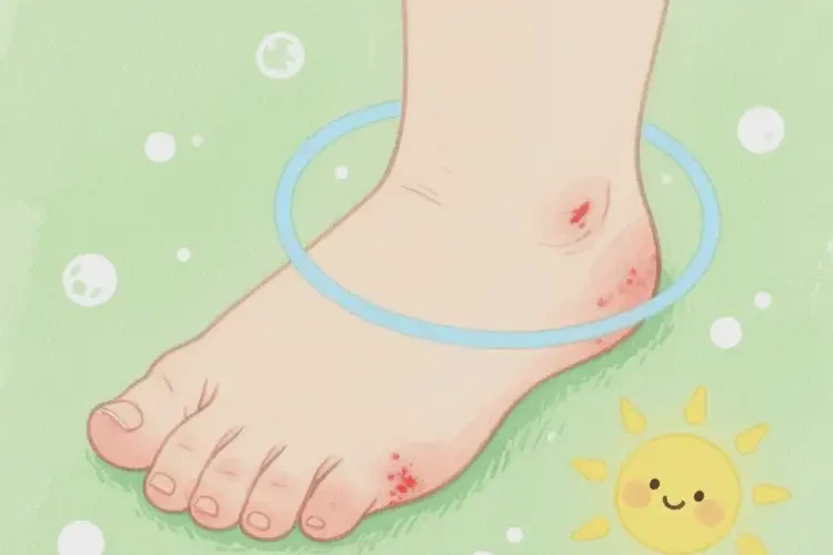 少兒腳上偶爾起濕疹可不可以根治(圖1)
