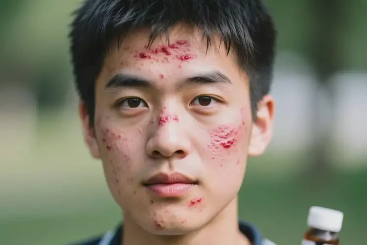 大学生面部经常长湿疹不管它会自己痊愈吗(图3)