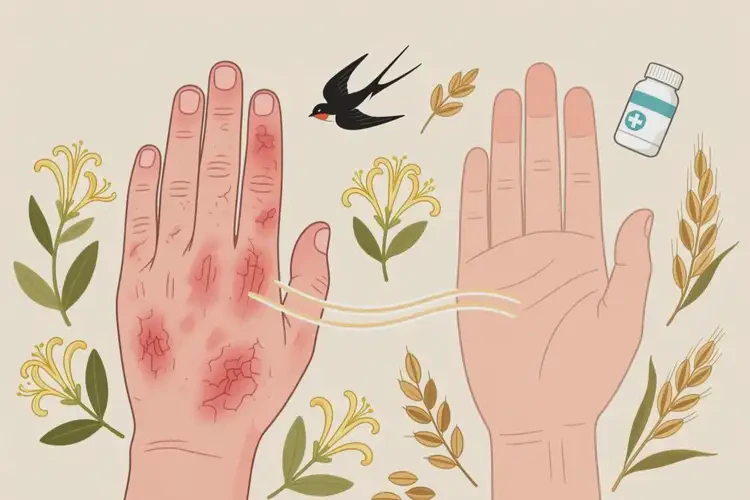 女人四肢經(jīng)常起濕疹能不能根治(圖3)