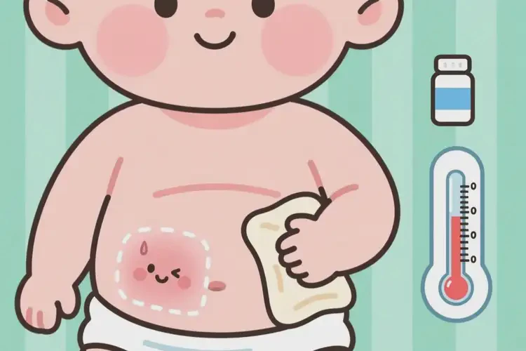 小儿肚子出湿疹能够彻底治愈吗(图2)