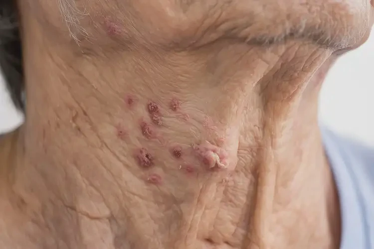 老年人脖子有湿疹可以彻底自愈吗(图4)