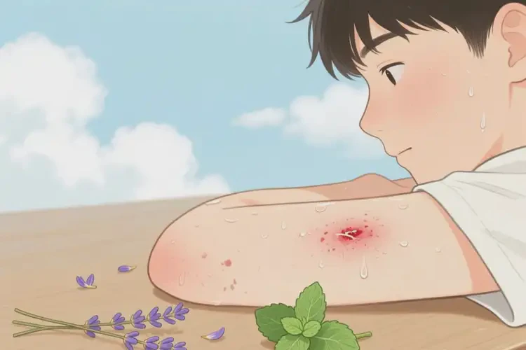 男生手臂经常起湿疹不管它会自己自愈吗(图3)