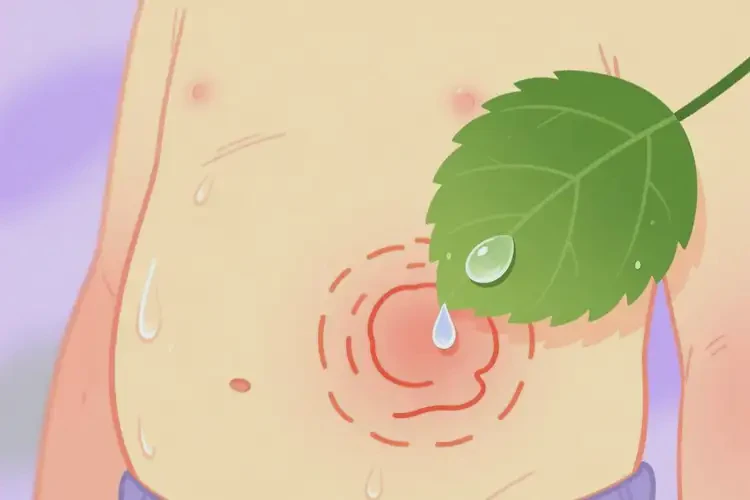 孩子肚子上出現(xiàn)濕疹能靠自己自愈嗎(圖1)