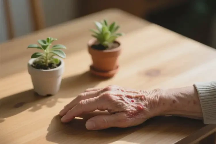 老年人手上起濕疹可不可以根治(圖2)